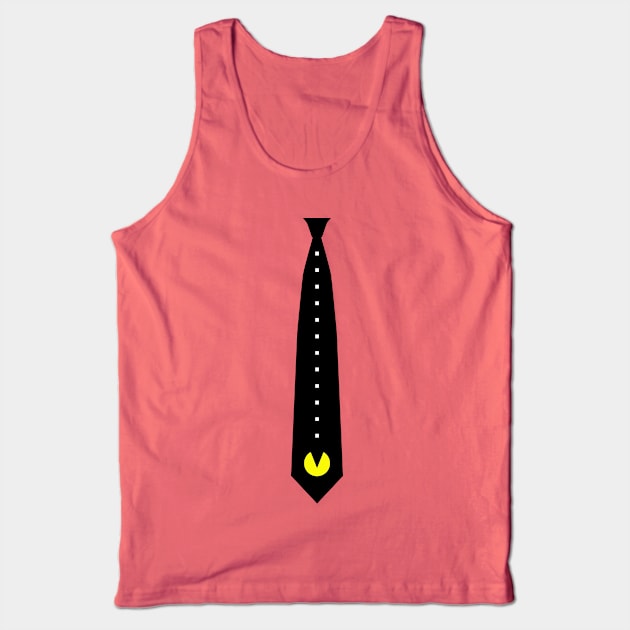 Tie pacman Tank Top by karlangas